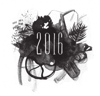 "Grafiķu kalendāra 2016" vāks, autore - Sabīne Vekmane