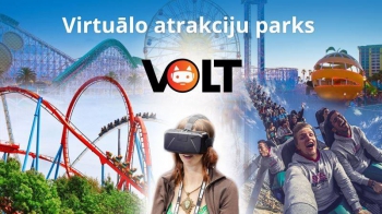 Rīgā atklāts otrais virtuālo atrakciju parks "VOLT"